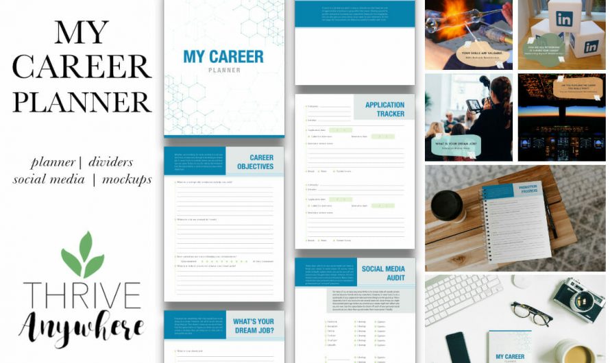Career Coach Planner and Workbook with Private Label Rights